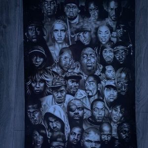 Famous Rapper Poster